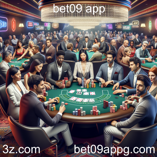 Descubra o Mundo do Pôquer no Bet09 App